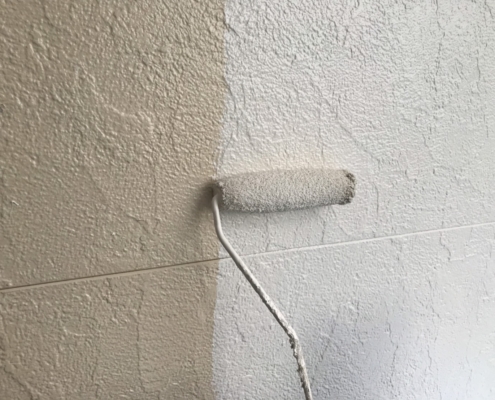 外壁の下塗り塗装